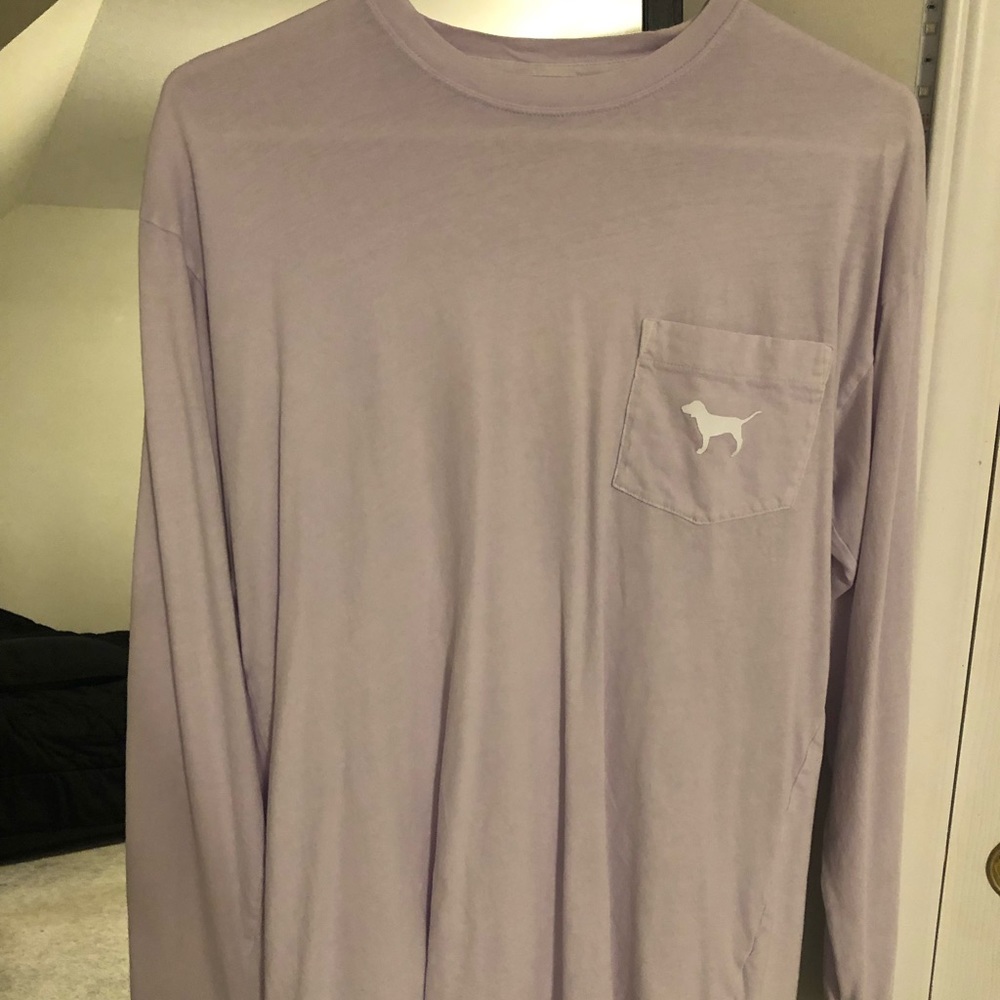 light purple long sleeve